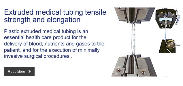 Extruded medical tubing tensile strength and elongation